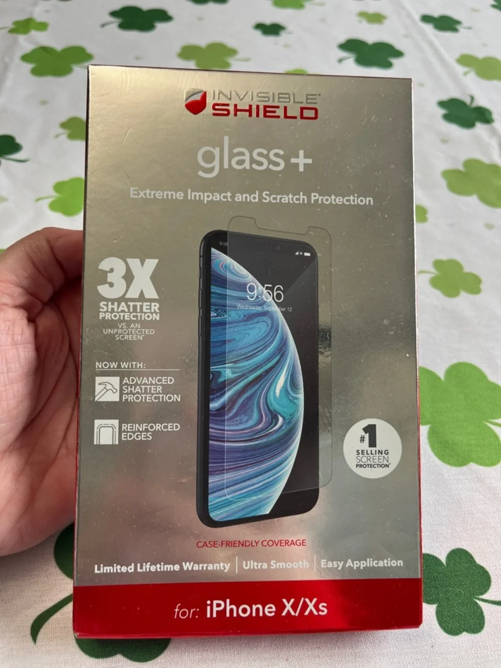 Glass+ Screen Protector for iPhone X/Xs - Clear NIB